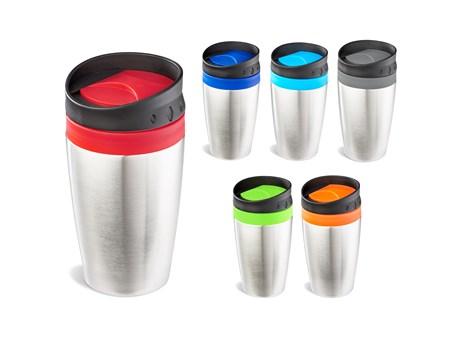 Vienna Stainless Steel & Plastic Double-Wall Tumbler - 300ml